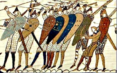 The Tingmen's army in the Battle of Hastings