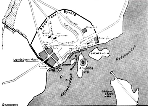 Absalons borg og Københavns befæstning i Middelalderen