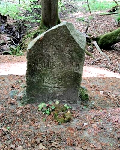 King Abel's grave in the forest at Gottorp Castle