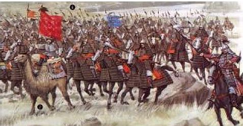 The Mongols attack