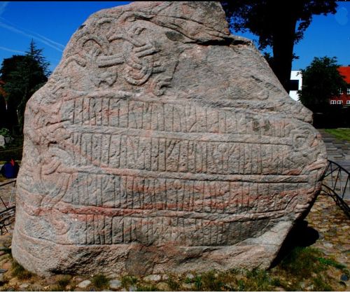 The big Jelling rune stone