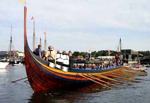 The Viking ship Havhingsten