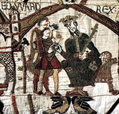Edward the Confessor on the Bayeux Tapestry