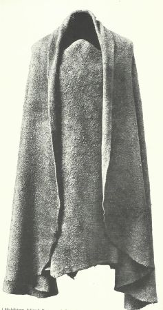 Mandsklædning fra egekisten i Tvillinghøj ved Mulbjerg