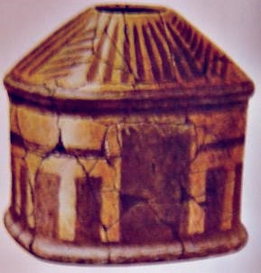 Urn from the Bronze Age found
at Stora Hammar in Scania