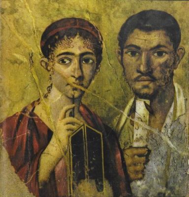 Vægmaleri fra Pompeji