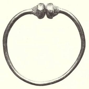 Celtic gold neck ring from
Dronninglund in Vendsyssel