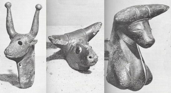 Rester af en næsten forsvunden Keltisk bronzekedel fra Sophienborg Mose i Nordsjælland