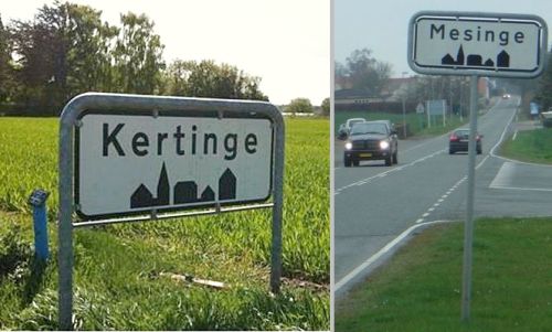The village Kertinge