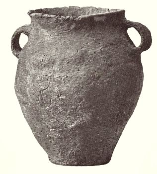 Typical bog pot found near Ringkøbing