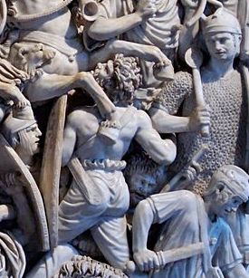 Detail of the Ludovisi sarcophagus