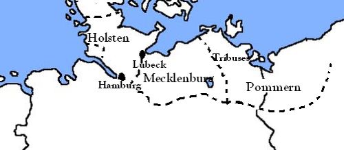 Holsten, Mecklenburg og Pommern