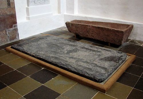 Christoffer 1's grave in Ribe Cathedral