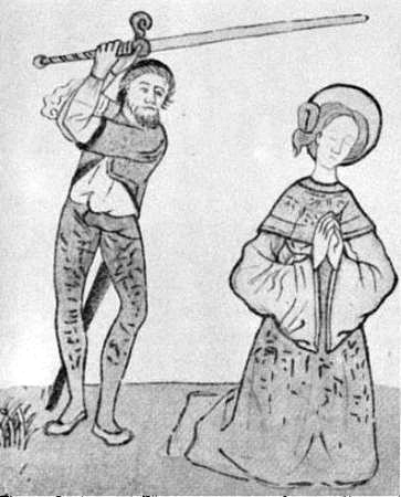 Execution of a woman