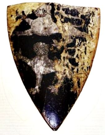 The Knight von Keseberg's shield