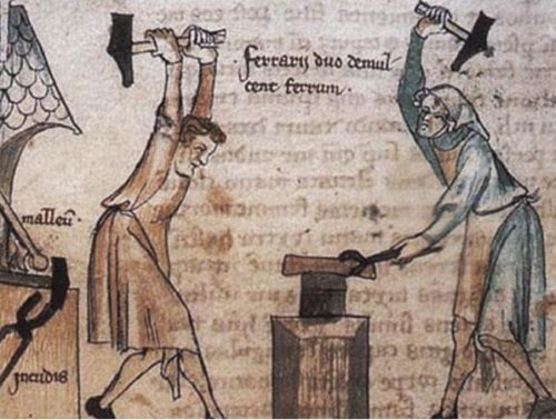 Medieval blacksmiths