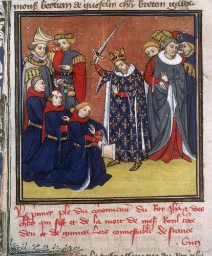 Knighting in the Middle Ages