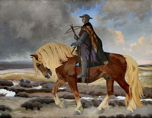 Niels Ebbesen malet af Agnes Slott-MÃ¸ller