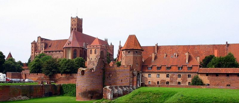 Den Tyske Ordens Slot i Marienburg
