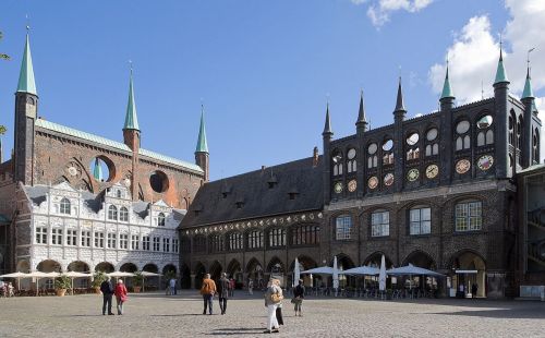 The townhall in Lübeck