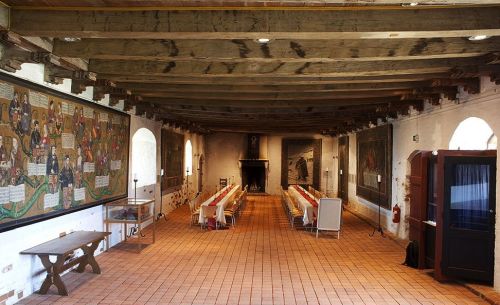The knights Hall in Nyborg Castle