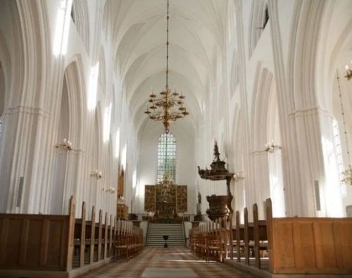 Sct. Knuds Kirke i Odense hvor Margrete 1. blev hyldet