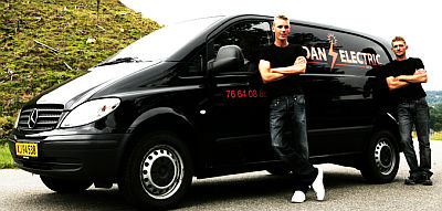 A van from Dan Electric