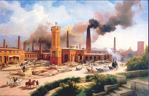 Tysk fabrik fra 1840