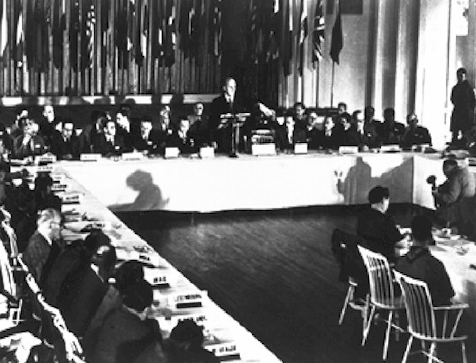 The Bretton Woods conference