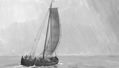 En knar, en skibstype fra vikingetiden