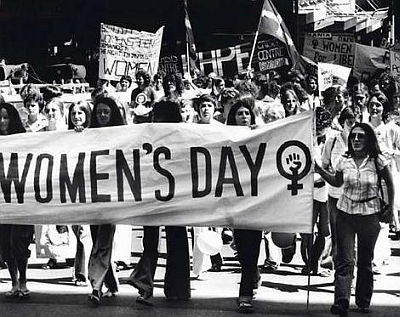 Demonstration on the International Women's day