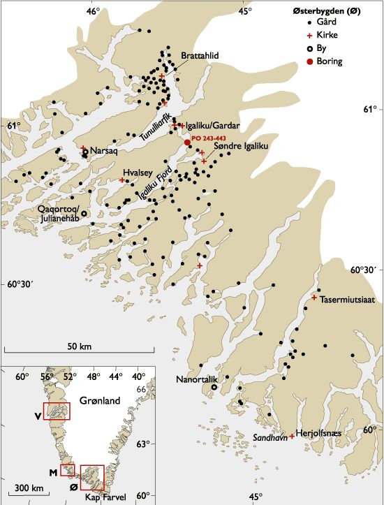 Norse settlements in Greenland