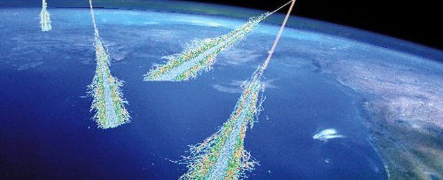 Cosmic radiation creates aerosols in the atmosphere