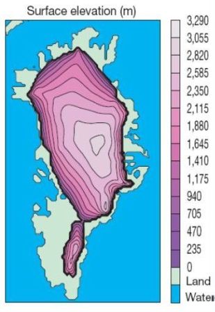 Greenland 
inland ice in the Eemian interglaciation