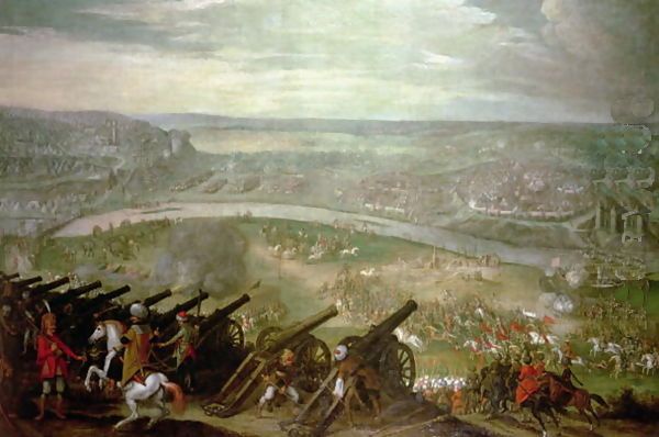 Den tyrkiske belejring af Wien i 1529.