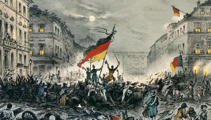1848 clashes in Berlin