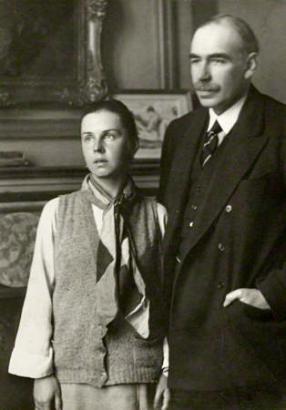 Lydia Lopokova og John M. Keynes