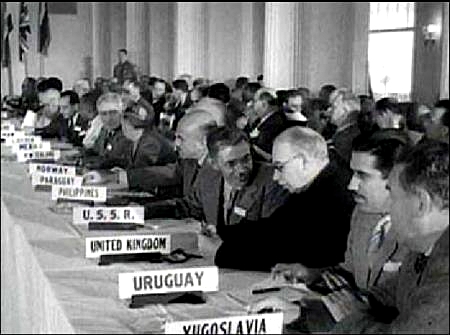 Keynes ved Bretton Woods konferencen i 1944
