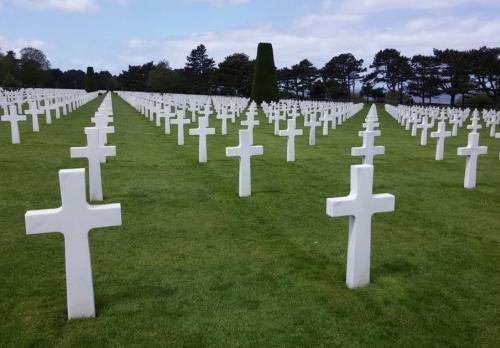 Soldiers graves in Normandy