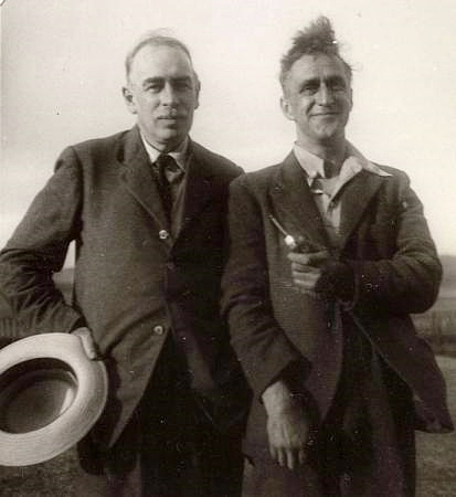 John Maynard Keynes and  Kingsley Martin.