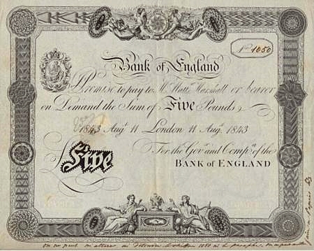 British banknote