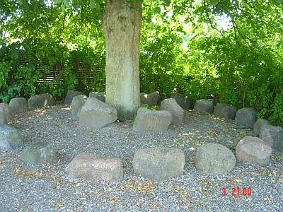 The ancient meeting place of the village community of Martofte - Funen