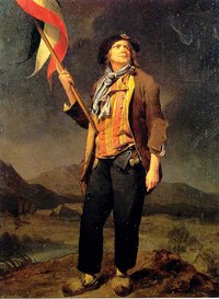 A en sans culotte, a typical French revolutionary