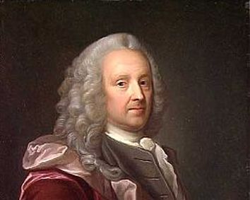 Ludvig Holberg, maleri af Johan Roselius 1752