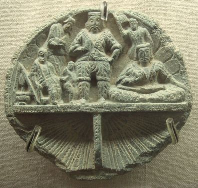 Figur fundet i Indien, som menes at forestille Yuezhi 