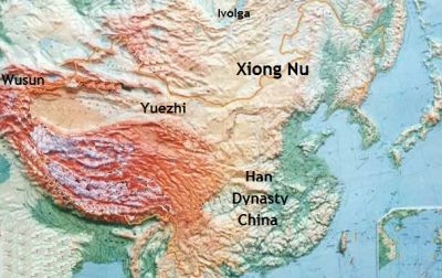 Xiongnu lived on the eastern plains