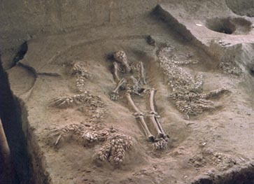 6.400 år gammel begravelse nær byen Puyang