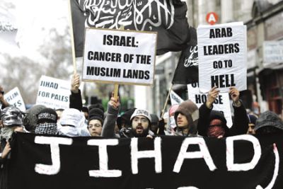 Den muslimske these om Jihad - hellig krig