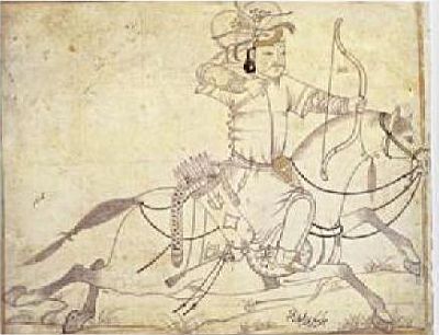 Mounted Mongol