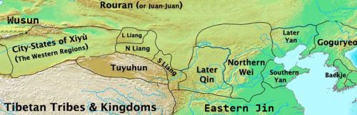 The migration kingdoms in China in the period of the sixteen kingdoms